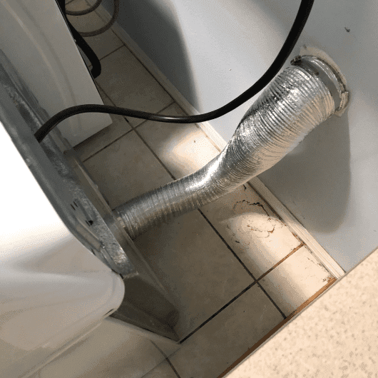 Dryer Flex Hose Upgrade