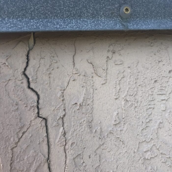 leaking chimney damage