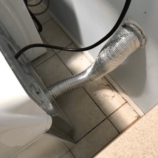 Dryer Flex Hose Upgrade